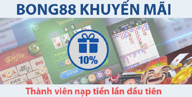 Tham gia các chương trình khuyến mãi của nhà cái Bong88