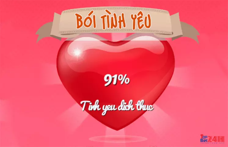 Game bói tình yêu được yêu thích hàng đầu