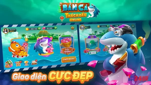 Bắn cá online - Game bắn cá hấp dẫn hàng đầu hiện nay