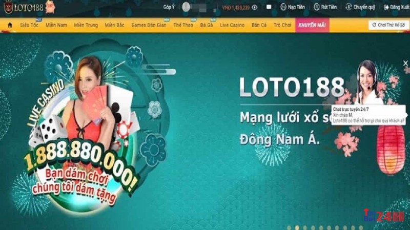 Giới thiệu kênh chơi loto188 thu hút gamer