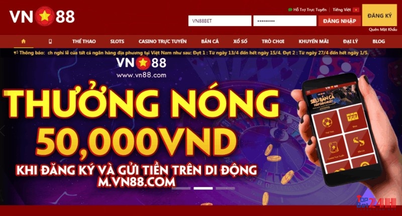 VN88 cũng là một trong những thương hiệu Việt có danh tiếng lẫy lừng trên thị trường