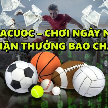 365cacuoc – Chơi ngây ngất nhận thưởng bao chất