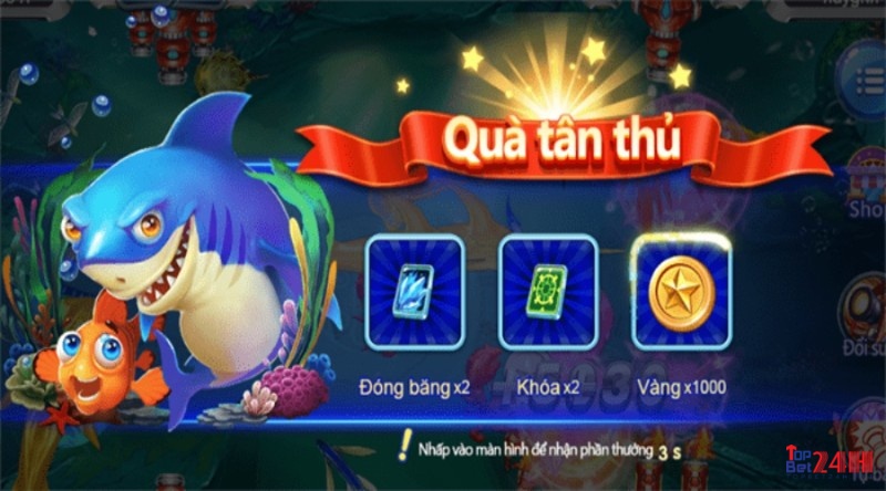 Ban ca sang thuong H5 sở hữu nhiều ưu đãi khủngng cho tân thủ