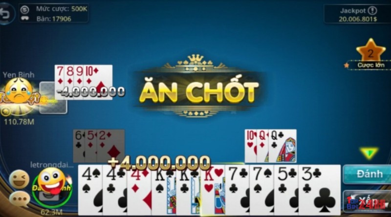 Đánh bài online miễn phí cực hay tại Zing Play