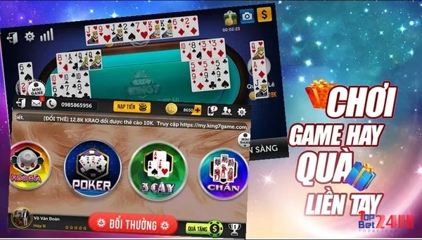 Top game bài đổi thẻ cào uy tín