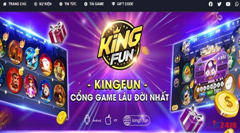 Game đổi thưởng Club KINGFUN đình đám HOT nhất năm 2022