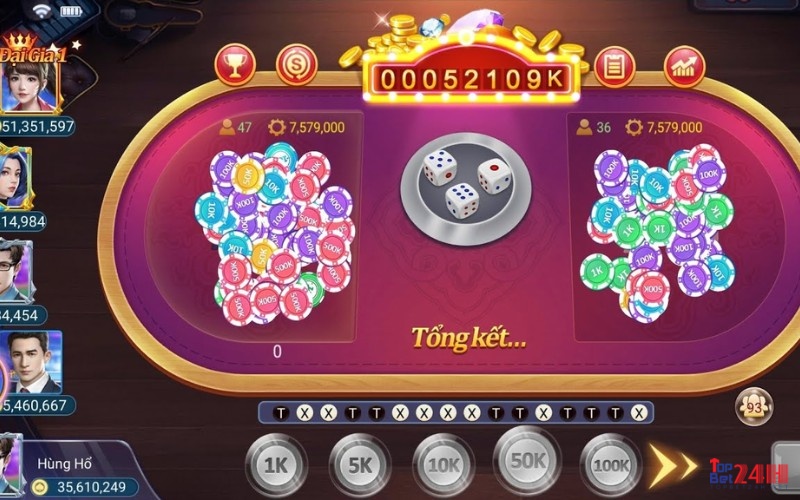 Topbet24 - sân chơi tài xỉu online caovietnet đánh giá cao