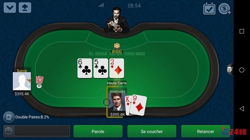 Đánh bài mà không mất tiền thống kê Poker pro 