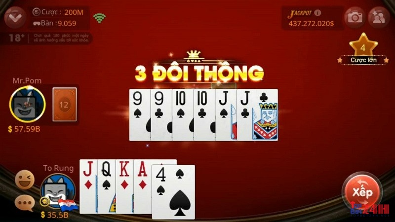 tựa game bài đổi thưởng