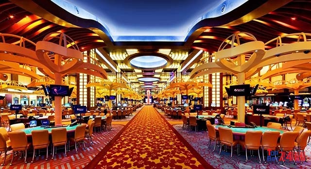 Sự xa hoa trong casino Mộc Bài