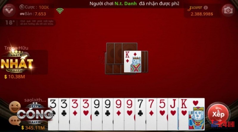 Topgamebai 1: tiến lên miền Nam