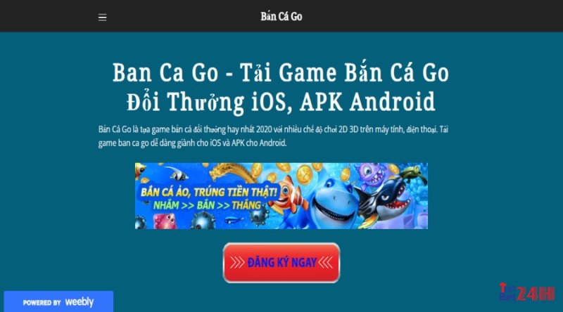 Bắn cá GO đổi thưởng – Game đua top, săn boss 2023