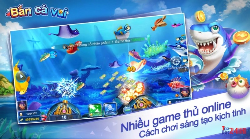 Bắn cá vui đổi thưởng – Web game bắn cá hàng đầu 2023