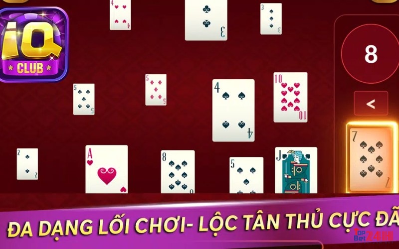 Cổng game danh bai IQ club có vô số các tựa game hay và hấp dẫn