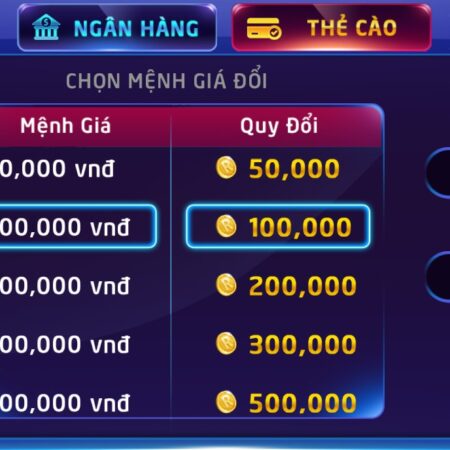 Game bài đổi thẻ điện thoại – Top 3 cổng game chất lượng