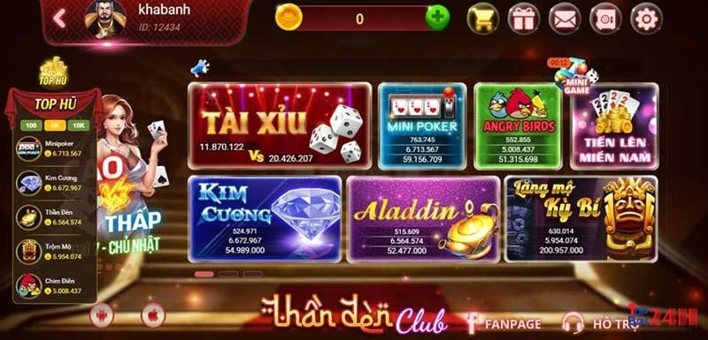 Lợi thế của cổng game Thần Đèn.