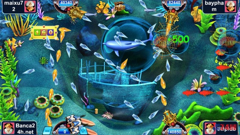 Game bắn cá đổi thẻ điện thoại - Trò chơi hấp dẫn số 1