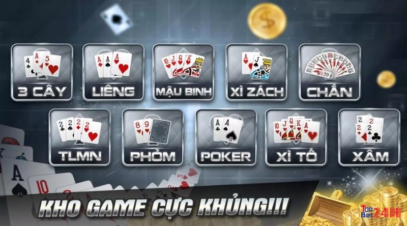 Web cược S500 game bai với kho game bài ấn tượng