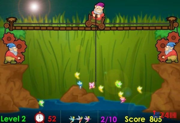 Thiết kế đồ họa của game bắt tiên - fairy fishing