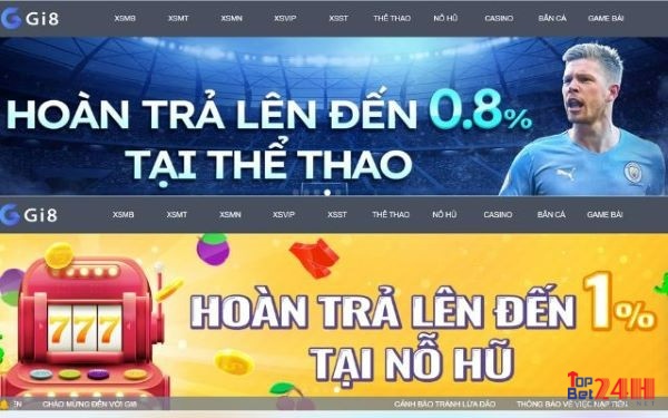 GI8 là một nhà cái cá cược trực tuyến tại Châu Á,