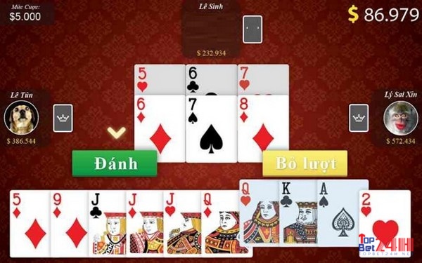 Chia sẻ mẹo chơi game đánh bài tiến lên đổi tiền thật cực hiệu quả