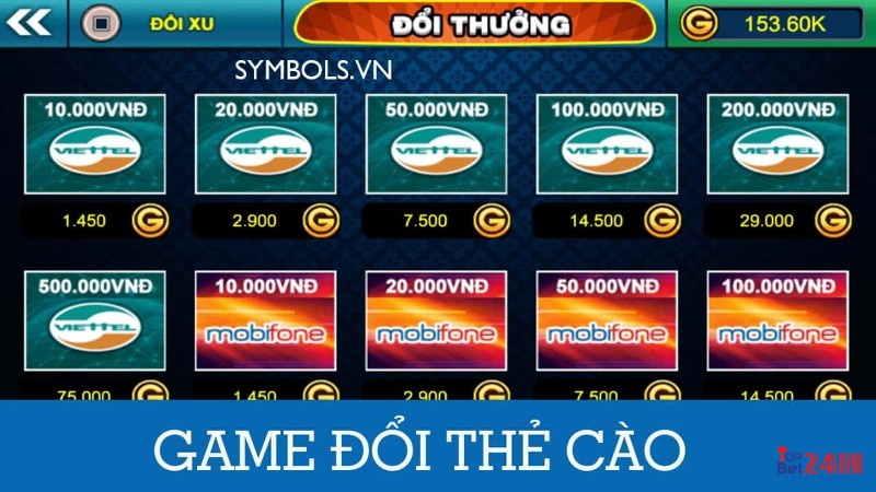 Tải game đánh bài đổi thẻ