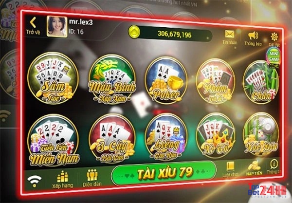 Các dịch vụ cược trong game tài xỉu 79