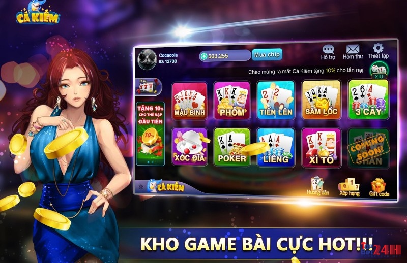 Nhà cái với đa dạng các sản phẩm cá cược game bài