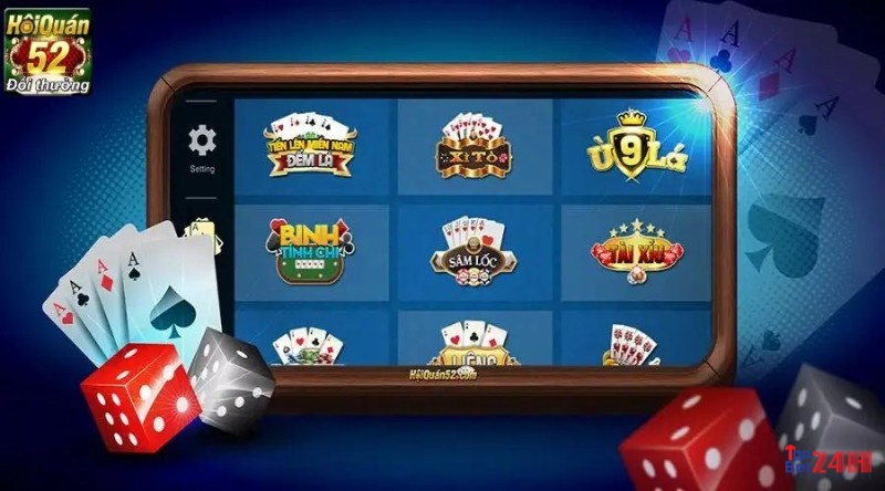 Top game bài ấn tượng tại Hoi quan 52 doi thuong