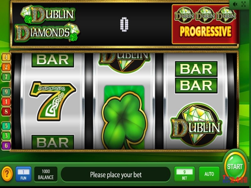 Khám phá slot game DIAMONDS OF DUBLIN cùng TOPBET nhé!