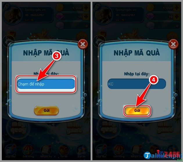 Hướng dẫn chi tiết về cách nhập mã code Bắn Cá ZingPlay nhé