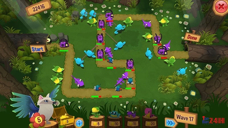 Mini game đa dạng