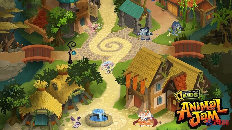 Quần đảo đa sinh vật trong game Animal Jam