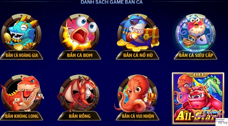 Các tựa game bắn cá đỉnh cao tại Saba68