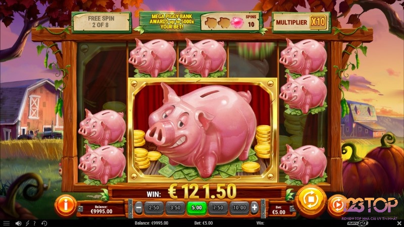 Chủ đề trong game Piggy Bank Play'n Go Jackpot