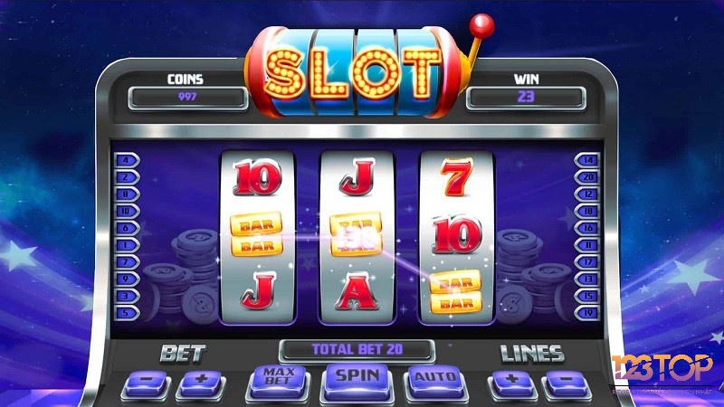 Slot game là trò chơi cá cược kiếm tiền với các vòng quay có biểu tượng