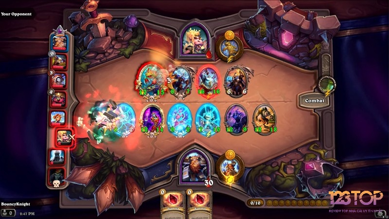 Hearthstone là game người chơi sử dụng chiến thuật để xây dựng bộ bài và đối đầu trong những trận đấu đầy hấp dẫn.