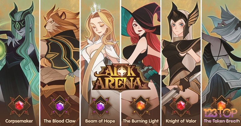 AFK Arena được thiết kế với đồ hoạ đẹp mắt và sinh động