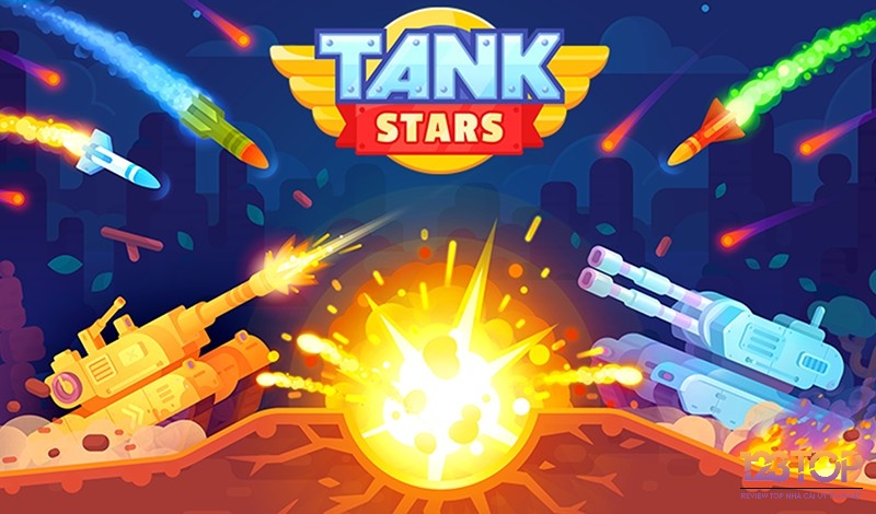 Trận chiến xe tăng kịch tính của Tank Stars không yêu cầu quá nhiều kỹ năng