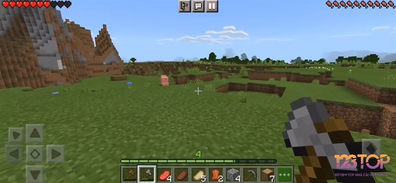 Minecraft tuy có đồ họa đơn giản nhưng vẫn mang đến không gian sáng tạo vô tận