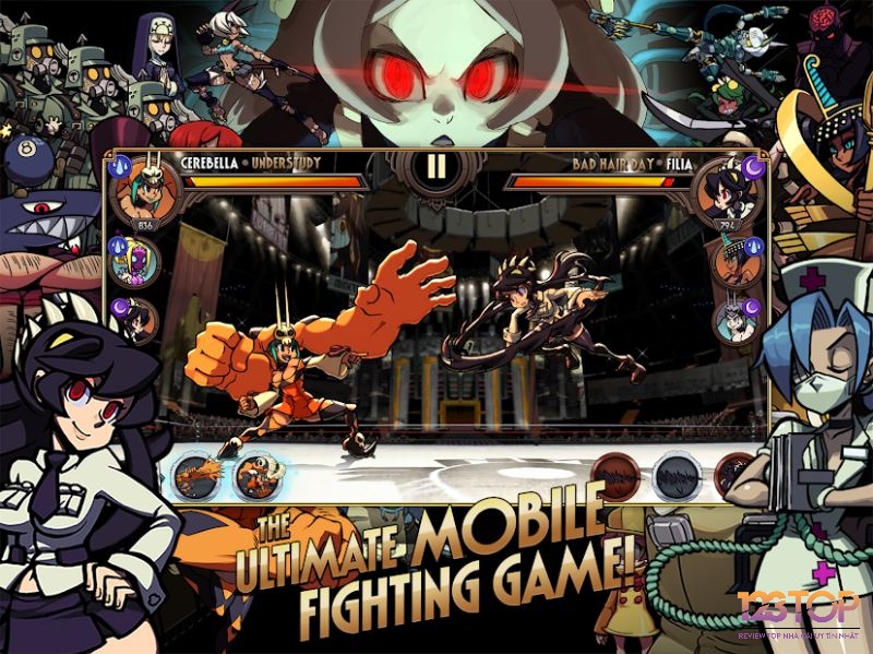 Skullgirls là game đối kháng hấp dẫn với lối chơi độc đáo và sáng tạo