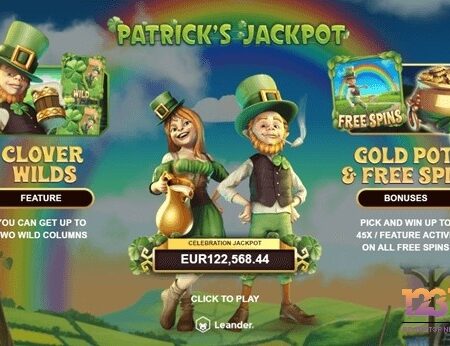 Patricks Jackpot Jackpot: Slot Leander cổ tích với jackpot khủng