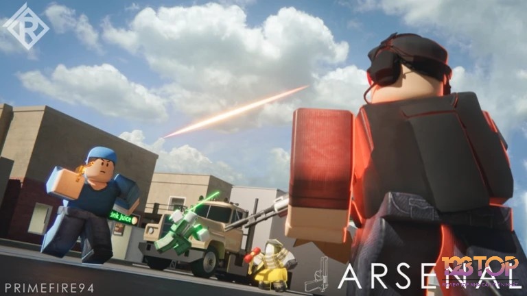 Game hay nhất Roblox - Arsenal