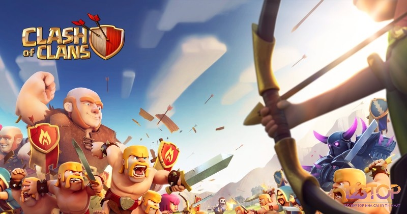 Game hay trên mobile chiến đấu thời gian thực đặc sắc Clash of Clans