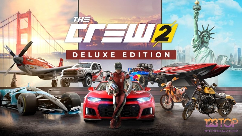 Những game đua xe hay nhất cho pc đa dạng tính năng The Crew 2